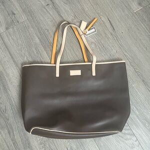 Brown Coach tote